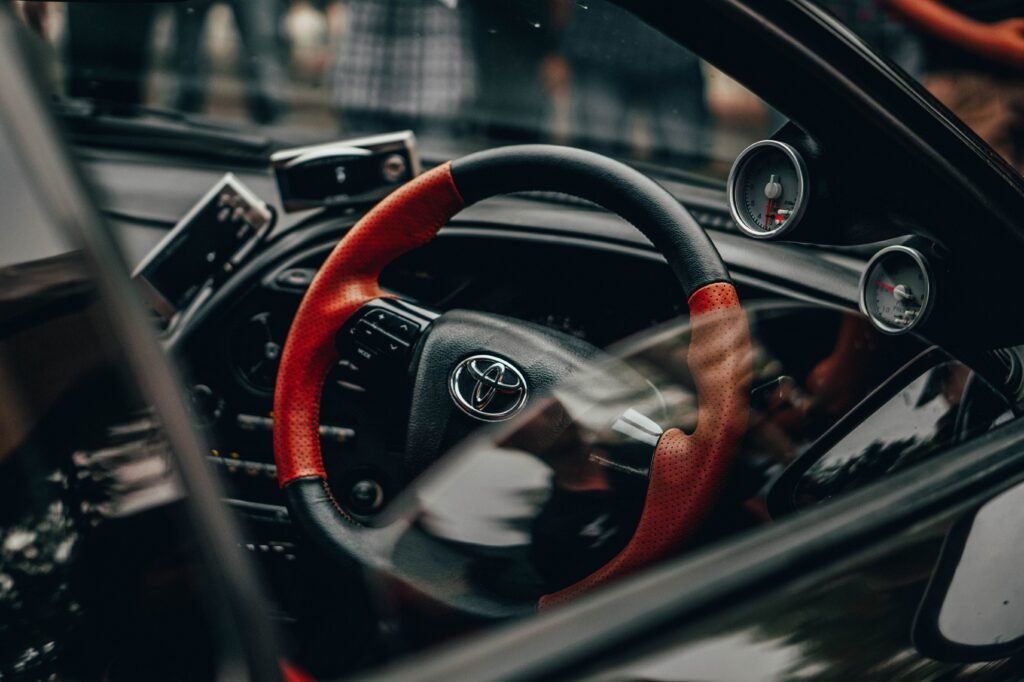 Toyota Corolla interior dashboard